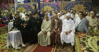 شاهد .. محافظ الأقصر ومدير الأمن يشهدان الليلة الختامية لمولد أبو الحجاج 
