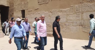 صور.. وزيرا الآثار والسياحة يصلان الكرنك لافتتاح معبد الإيبت وفتحه للزيارة لأول مرة