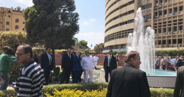 مدير أمن القاهرة يتفقد لجنة الوافدين بمبنى ماسبيرو 