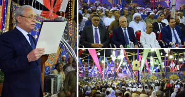 فيديو وصور.. الأقصر تختتم ليالى مولد القطب الصوفى الإمام أبوالحجاج الأقصرى.. المحافظ ومدير الأمن ورجال الأزهر والأوقاف والكنيسة يحضرون الحفل.. ورجال الدين: التصوف أبرز أخلاق الرسول ويجب الاقتداء به
