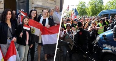 استفتاء الدستور VS السترات الصفراء.. المصريون فى فرنسا يتحدون مظاهرات الفوضى ويشاركون فى ثانى أيام التصويت.. الشرطة تغلق الشوارع المؤدية للسفارة لدواع أمنية.. وأبناء الجالية يواصلون التوافد سيرا على الأقدام