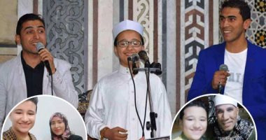 صور.. موهبة صنعها حب الابتهال.. محمد طارق أصغر منشد دينى بنقابة الإنشاد.. بدأ من عمر 9 سنوات وأقام أكثر من 100 حفلة ويحلم بتكوين فرقة خاصة.. ومثله الأعلى الشيخ محمد عمران وعبد الفتاح الطاروطى