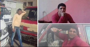 صور.. تامر سائق ميكروباص فقد حياته بسبب اعتراضه على سير صاحب سيارة عكس الاتجاه.. عمته كان يستعد لزفافه بعد شهر رمضان.. وجاره: المتهم استعان بأصحابه ومزقوا جسده بالمطاوى فى عين شمس