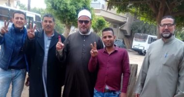 "أوقاف الشرقية" تشارك بوفد للأئمة فى التصويت على التعديلات الدستورية