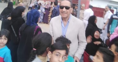الفنان محمد أبو داوود يشارك فى الاستفتاء على التعديلات الدستورية