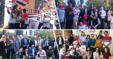 "الورد اللى فتح فى سفارات مصر".. الشباب يتصدرون المشهد فى استفتاء تعديلات الدستور بالخارج لليوم الثانى.. "ريان" عشرينى قص شريط التصويت فى الصين.. وأفواج شابة توثق مشاركتها فى موسكو.. وحضور مميز فى الخليج (صور)