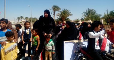 إقبال على لجان الوافدين بمدن محافظة جنوب سيناء للمشاركة فى الاستفتاء