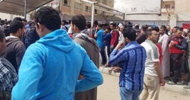 قارئ يشارك بصور لإقبال المواطنين على لجان النزهة بمصر الجديدة 