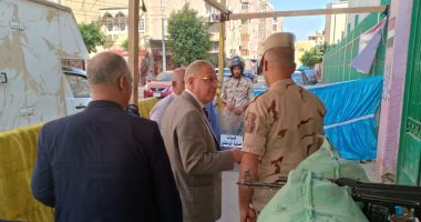 صور.. رئيس شركة مياه القليوبية: الاستفتاء يوم عيد  لأهالى المحافظة