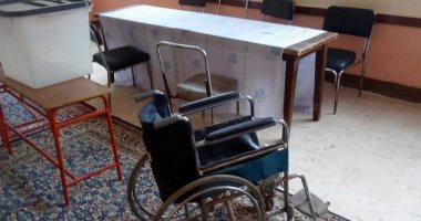 صور.. تجهيز لجان الاستفتاء على الدستور بالقليوبية.. وتوفير كراسى متحركة 