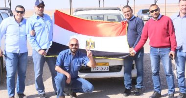 عمال البترول برأس غارب يشاركون فى الاستفتاء على التعديلات الدستورية
