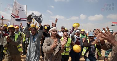إقبال كثيف على لجان العاصمة الإدارية للتصويت فى  الاستفتاء على تعديلات الدستور 
