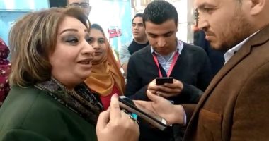 المستشارة تهانى الجبالى عقب الإدلاء بصوتها: جمعينا فى حالة احتشاد وطنى