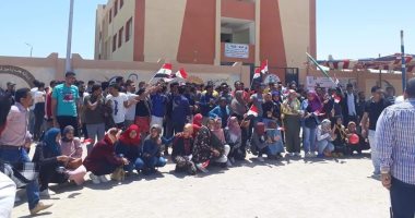 فيديو وصور.. نائب الطالبية: لم نكن نتوقع هذا الحشد الكبير للمشاركة فى الاستفتاء