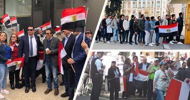 آخر أيام الاستفتاء للمصريين فى الخارج.. طوابير أمام السفارات قبل ساعات من إغلاق اللجان.. مشاركة كثيفة للشباب بموسكو وأجواء احتفالية بلندن.. ومواطنون بكندا: صوتنا بـ"نعم" حتى لا نكون فى خندق "كلاب السكك" (صور)