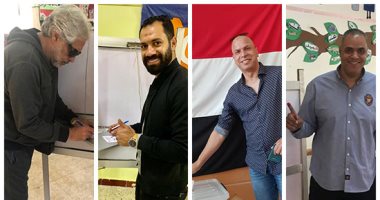 لا صوت يعلو فوق صوت الوطن.. ثورة رياضية فى حب مصر بثانى أيام الاستفتاء على التعديلات الدستورية.. خالد بيبو والقيصر والصخرة وجريشة أبرز الحضور.. حطب والششتاوى يصوتان بلجنة واحدة.. ورؤساء الاتحادات فى الصورة