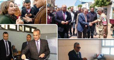 إقبال كبير من مشاهير السياسية ومسئولى الدولة فى اليوم الثانى للاستفتاء.. رئيسا المحكمة الدستورية و"المركزى للإحصاء" يصوتان فى مصر الجديدة وعلى جمعة بأكتوبر.. والسيد البدوى: المشاركة أمانة وفرض عين (فيديو وصور)