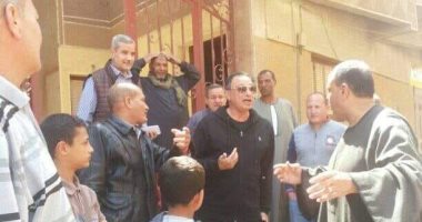 الخطيب يزور قريته بالدقهلية لحث المواطنين على المشاركة فى الاستفتاء.. صور