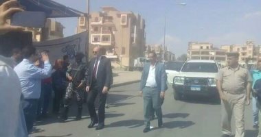 مدير أمن القليوبية يتفقد لجان الاستفتاء على التعديلات الدستورية بالعبور