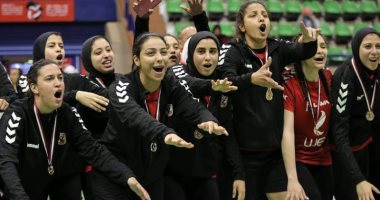 صور .. سيدات الأهلى يتوجن بلقب سوبر اليد 
