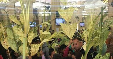 قارئ يشارك صحافة المواطن احتفال دير القديسة دميانة بالدقهلية بـ"أحد الشعانين"