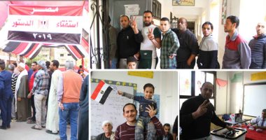 طوابير للشباب بمحيط لجنة القرية الذكية فى أكتوبر