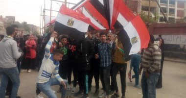 مسيرات بالأعلام تجوب شوارع الزاوية والويلى احتفالا بتعديل الدستور
