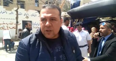 الفنان عبد الحميد سند عقب الإدلاء بصوته: "بنعمل الصح علشان مستقبل البلد"