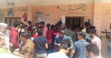 إقبال الشباب للإدلاء بأصواتهم فى الفيوم 