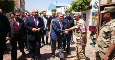 صور.. السيد البدوى يدلى بصوته فى الاستفتاء على التعديلات الدستورية بالمنوفية