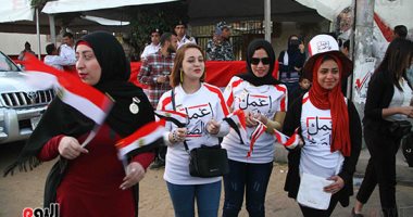 صور.. لجان مصر الجديدة تفتح أبوابها لاستقبال المواطنين فى اليوم الثانى للاستفتاء