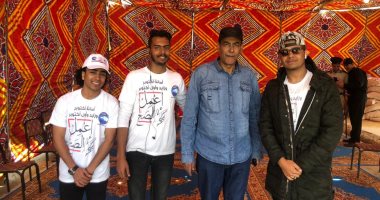 أحمد بدير  يدلى بصوته فى الاستفتاء على التعديلات الدستورية بمدينة 6 أكتوبر