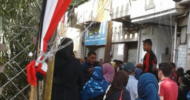 استمرار توافد أهالى الجيزة على اللجان.. ولجنة عمرو بن العاص الأكثر زحامًا