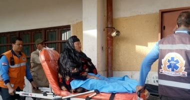 محافظة الفيوم تستجيب لمريضة بشلل نصفى وتنقلها لمقر الاستفتاء بسيارة إسعاف