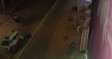 أهالى منطقة الجبل الأصفر يطالبون بإشاء رصيف للمواطنين بالطريق العمومى