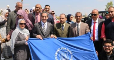 صور.. وفود جامعة قناة السويس تشارك فى التصويت على التعديلات الدستورية