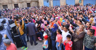 وزيرة الثقافة تفتتح المهرجان الدولى للطبول والفنون التراثية فى دورته الثامنة