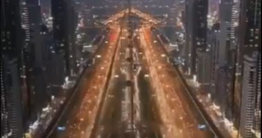 فيديو.. هكذا يبدو شارع الشيخ زايد فى دبى من خلال "طائرة بدون طيار"