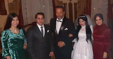 صور.. شاهد زفاف ابنة ماجد المصرى فى مسلسل "زلزال"