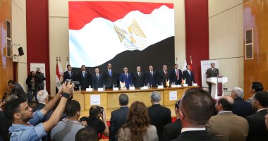 صور.. الهيئة الوطنية للانتخابات: 44.33% نسبة المشاركة فى الاستفتاء