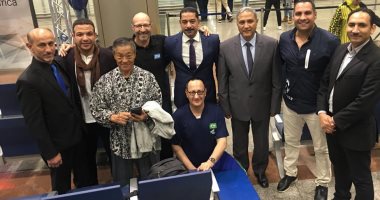 رئيس الاتحاد الدولى للكاراتيه التقليدى يصل القاهرة لحضور بطولة أفريقيا المفتوحة