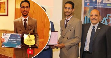 صور.. قصة نجاح مصرى تفوق على 2000 باحث عالمى فى مسابقة "ناسا".. "أيمن" مهندس مدنى حصد المركز الثانى عن فكرة جهاز للتخلص من القمامة فى الفضاء.. ويناشد وزير التعليم العالى بالحصول على منحة بالسفر لاستكمال أبحاثه
