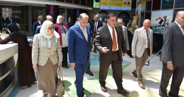 وفد من "العربية للتصنيع" يزور مستشفى 57 لدارسة إمكانية التعاون 