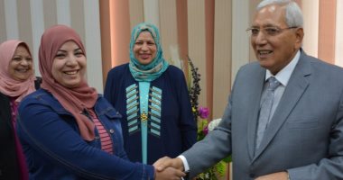محافظ الدقهلية يستقبل المهنئين بعيد القيامة المجيد 