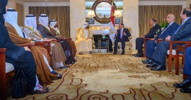 بن راشد بعد لقاء السيسى: نسعى للتنسيق الاقتصادى مع رئيس أكبر دول المنطقة