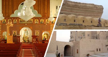 بعد سنوات من الأزمات بين رهبان الدير والكاتدرائية.. دير الأنبا مكاريوس بوادى الريان يدخل عباءة الكنيسة.. مطران الفيوم يدشن كنائس الدير ويمنح رهبانه رتبًا دينية.. مصادر: المجمع المقدس يعترف به رسميًا مايو المقبل