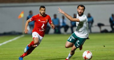 فيديو وصور.. القائم يحرم المصرى من هدف بالكعب أمام الأهلى