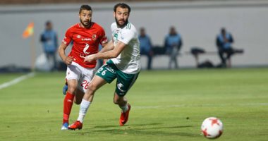 فيديو.. أول تهديد للأهلى أمام مرمى المصرى 