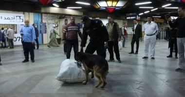 تكثيف الخدمات الأمنية بالسكة الحديد والمترو لتأمين الاحتفالات بالأعياد..صور