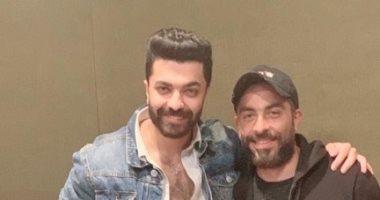 صور.. "سلمولى" جديد محمد عباس مع شريف مكاوى